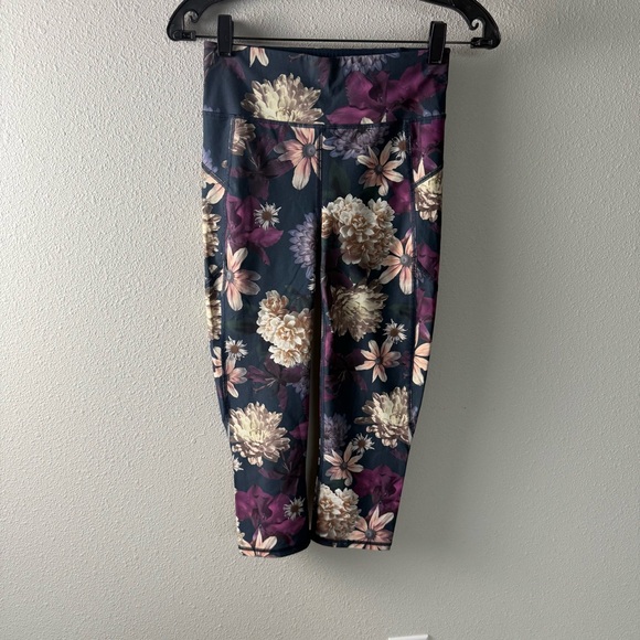 Sweaty Betty Zero Gravity Print Ankle Legging Floral Active Casual Women’s Small - Picture 2 of 12